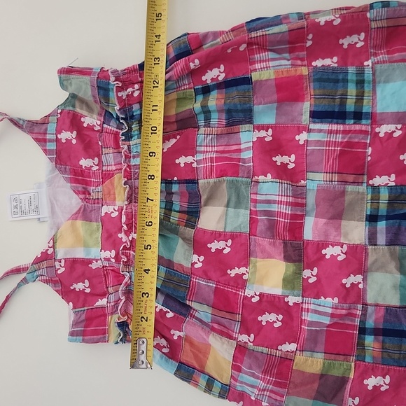 Disney Disneyland Pink Patchwork Summer Dress Medium - Picture 10 of 10